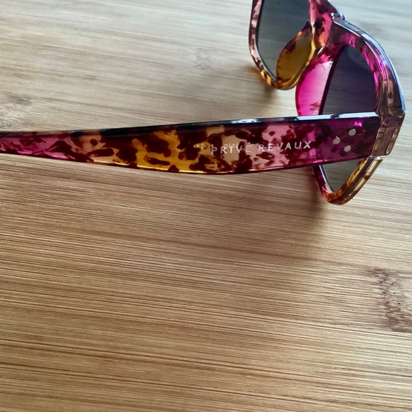 Prive Revaux Women’s Classic Polarized Sunglasses Purple Orange Tortoise Cat Eye - Picture 9 of 16